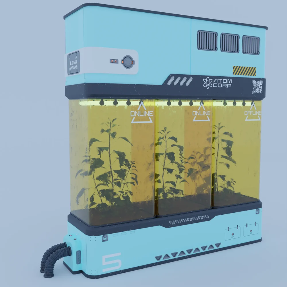Sci-Fi Lab Prop