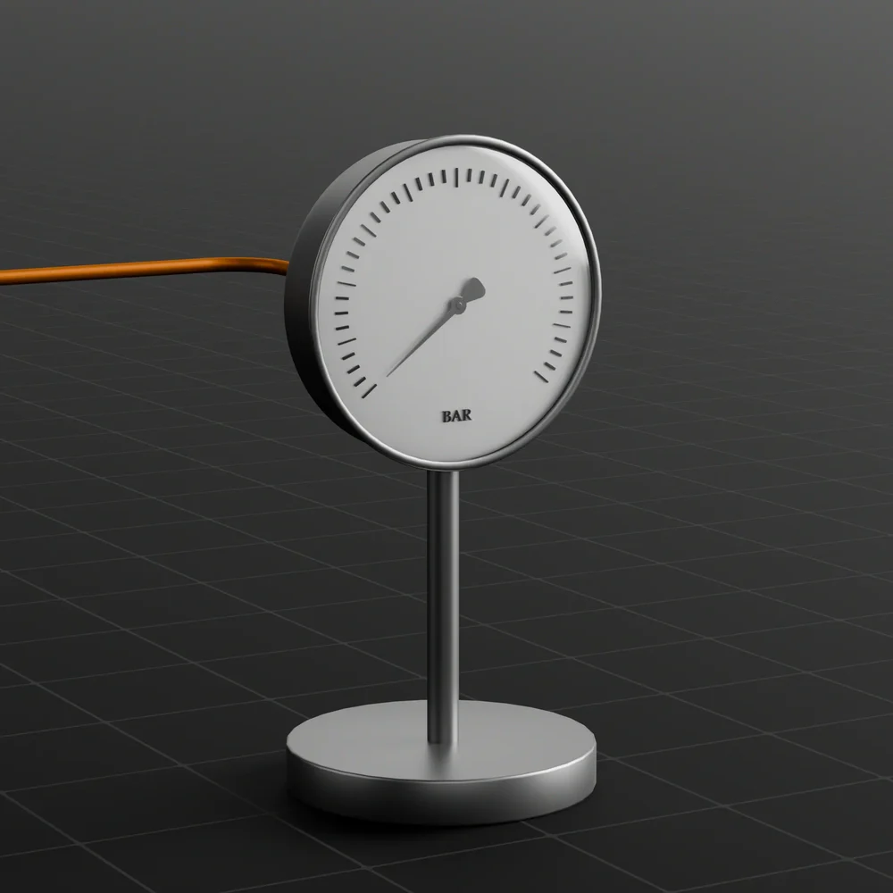 Pressure Gauge Industrial Model