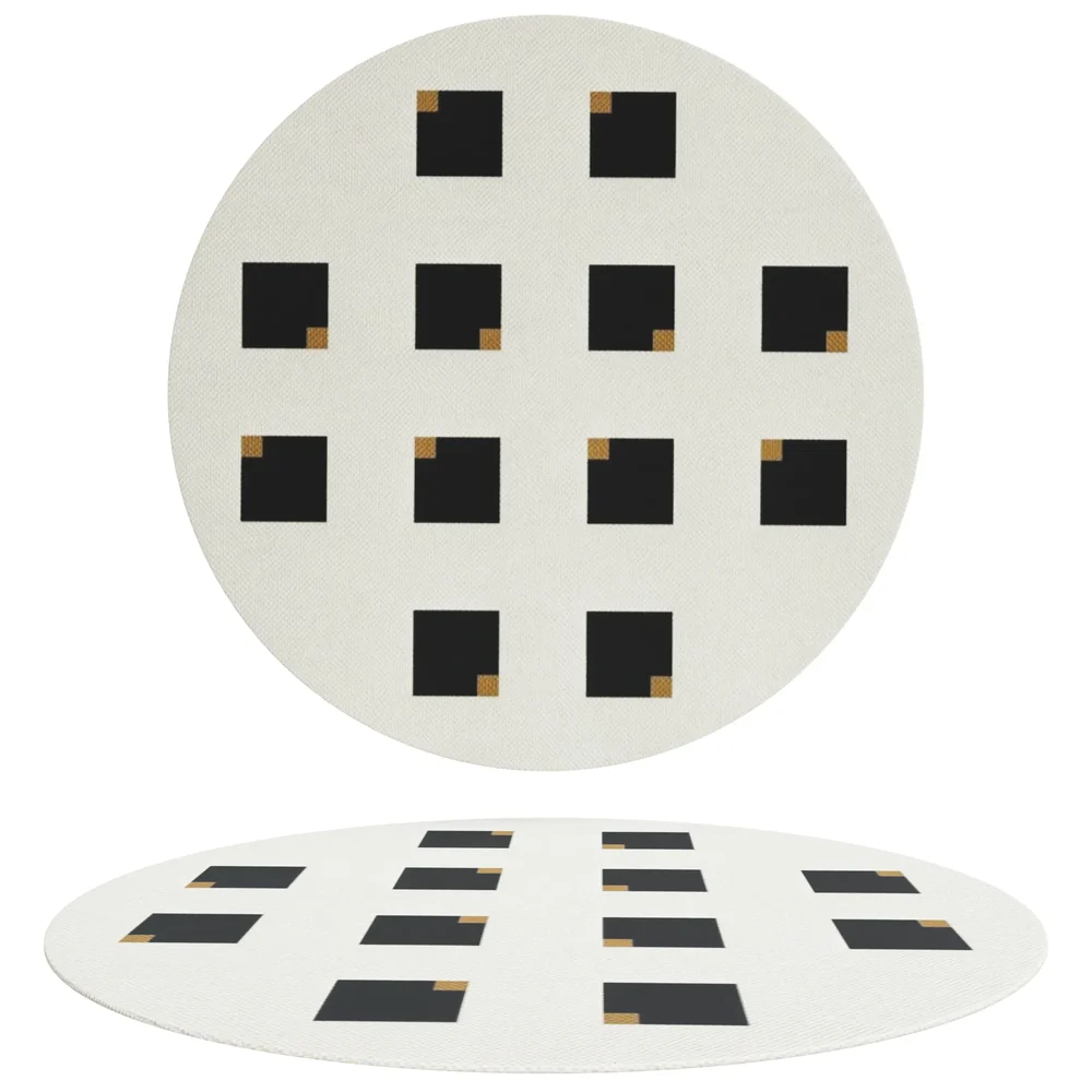 Modern Round Organic Rug