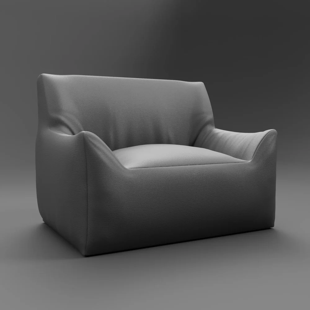 Rh Teen Berlin Lounge Canvas Chair