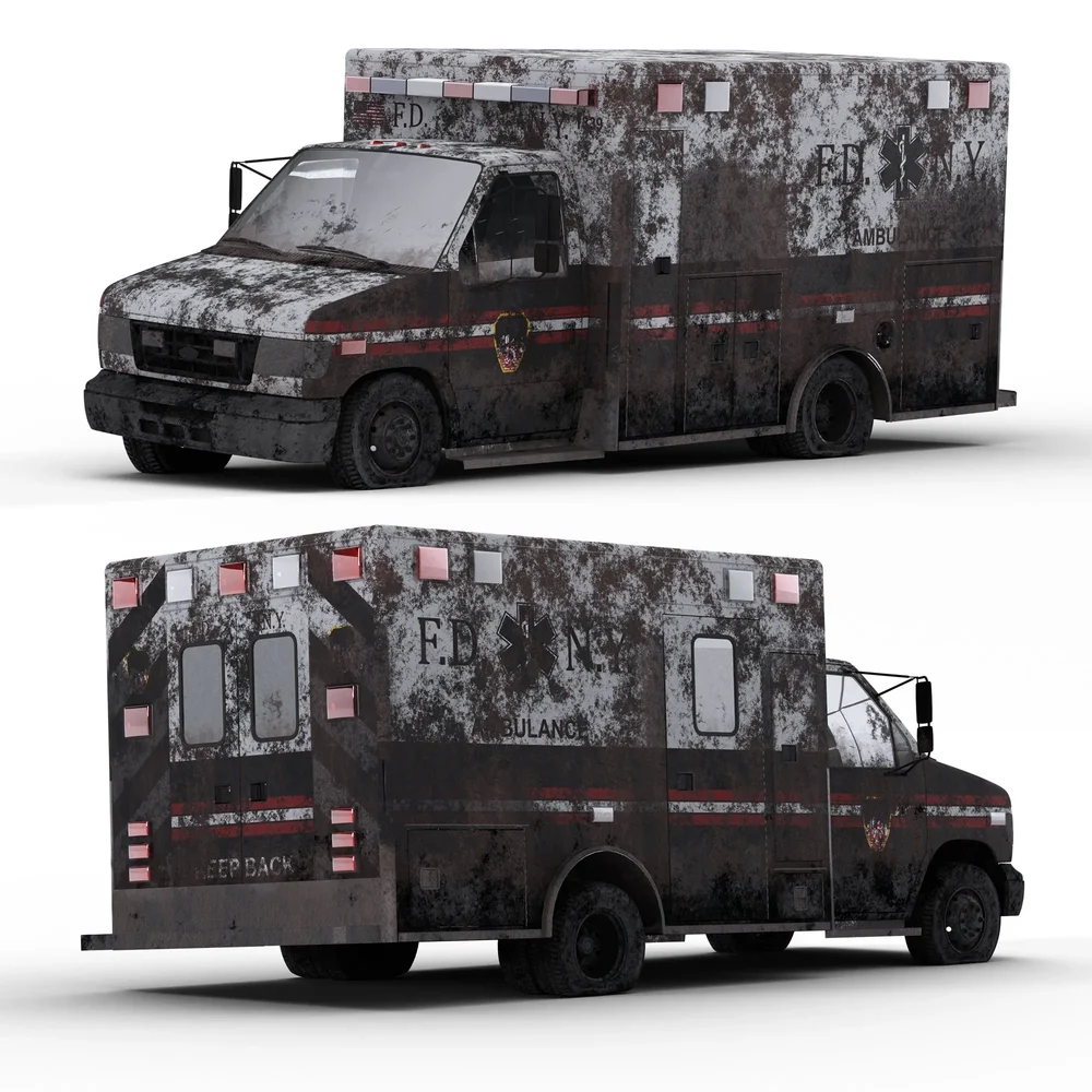 Apocalypse Ambulance Car