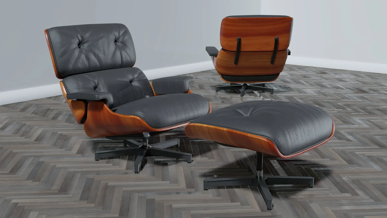 Eames Chair And Ottoman