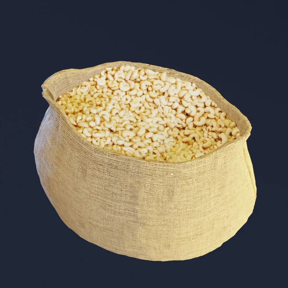 Cashew Nuts In A Bag