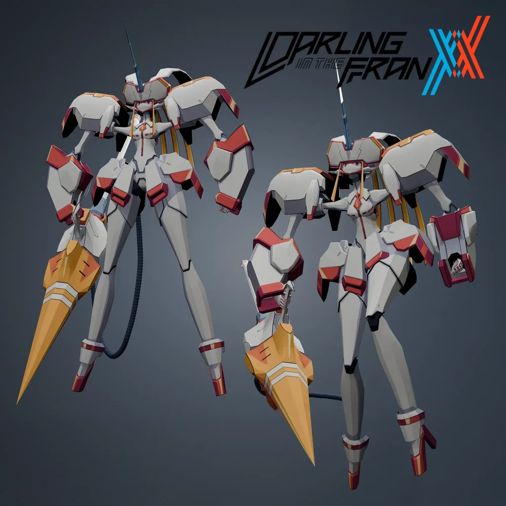 Strelitzia Darling In The Fraxx Mecha