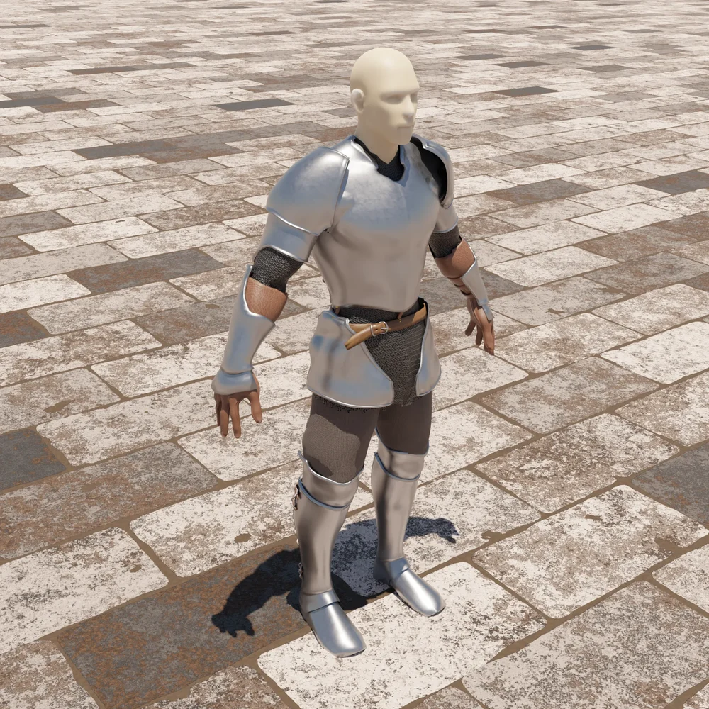 Rigged Knight Base