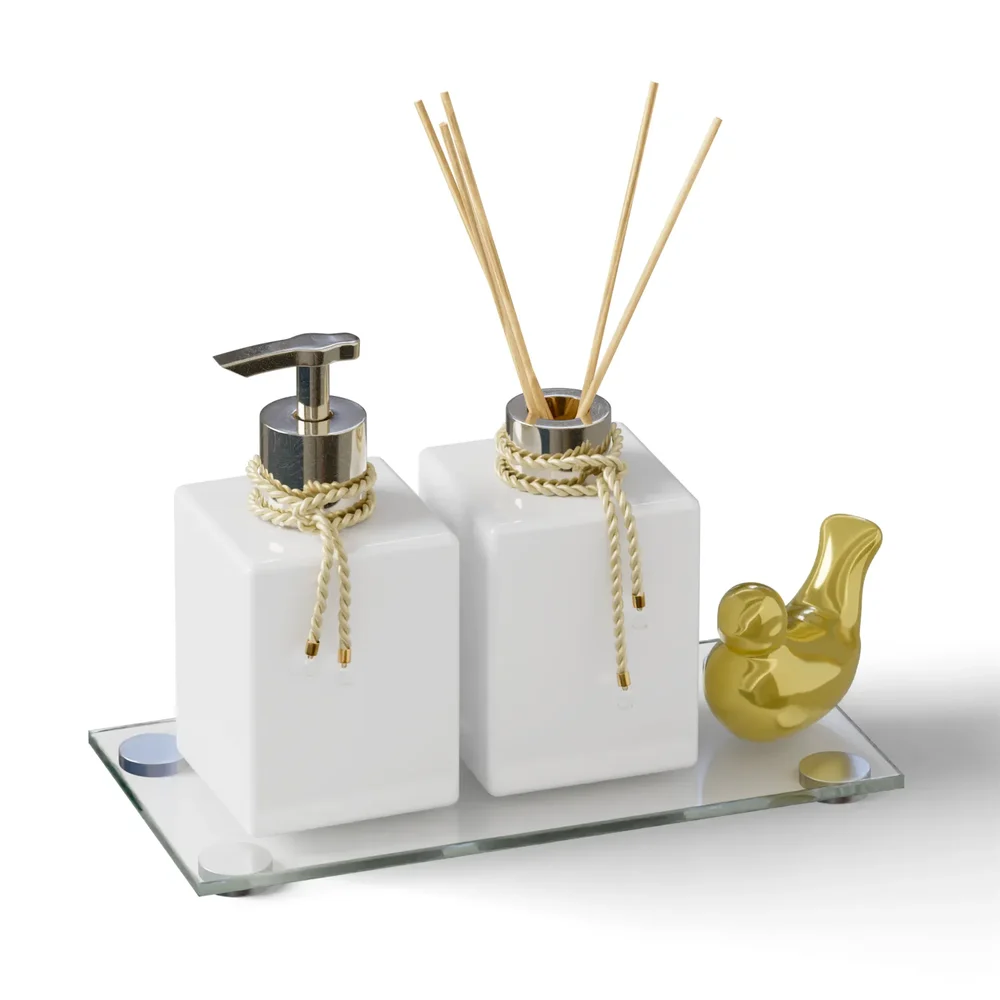 Soap Holder With Scented Sticks