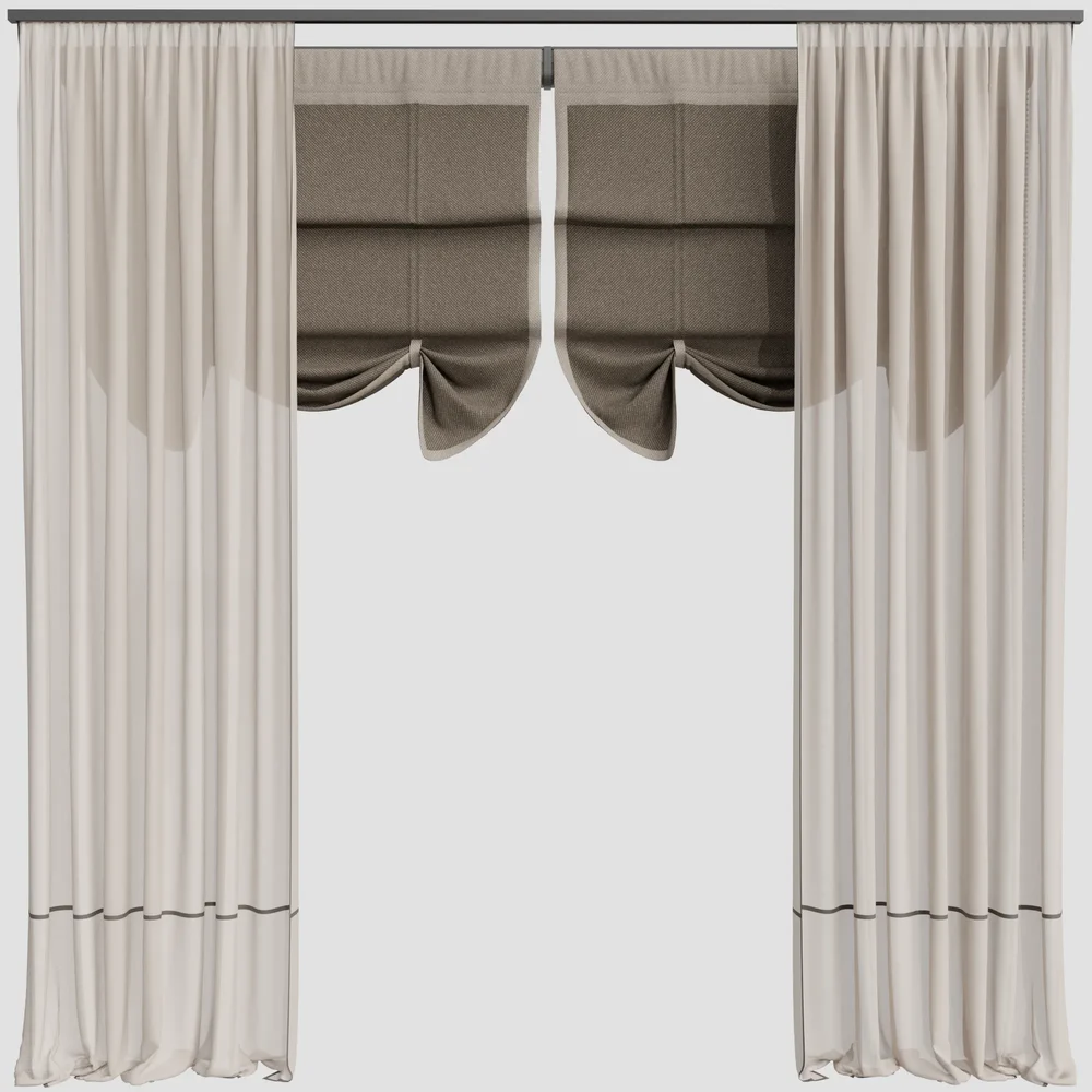 Modern Bedroom Curtain