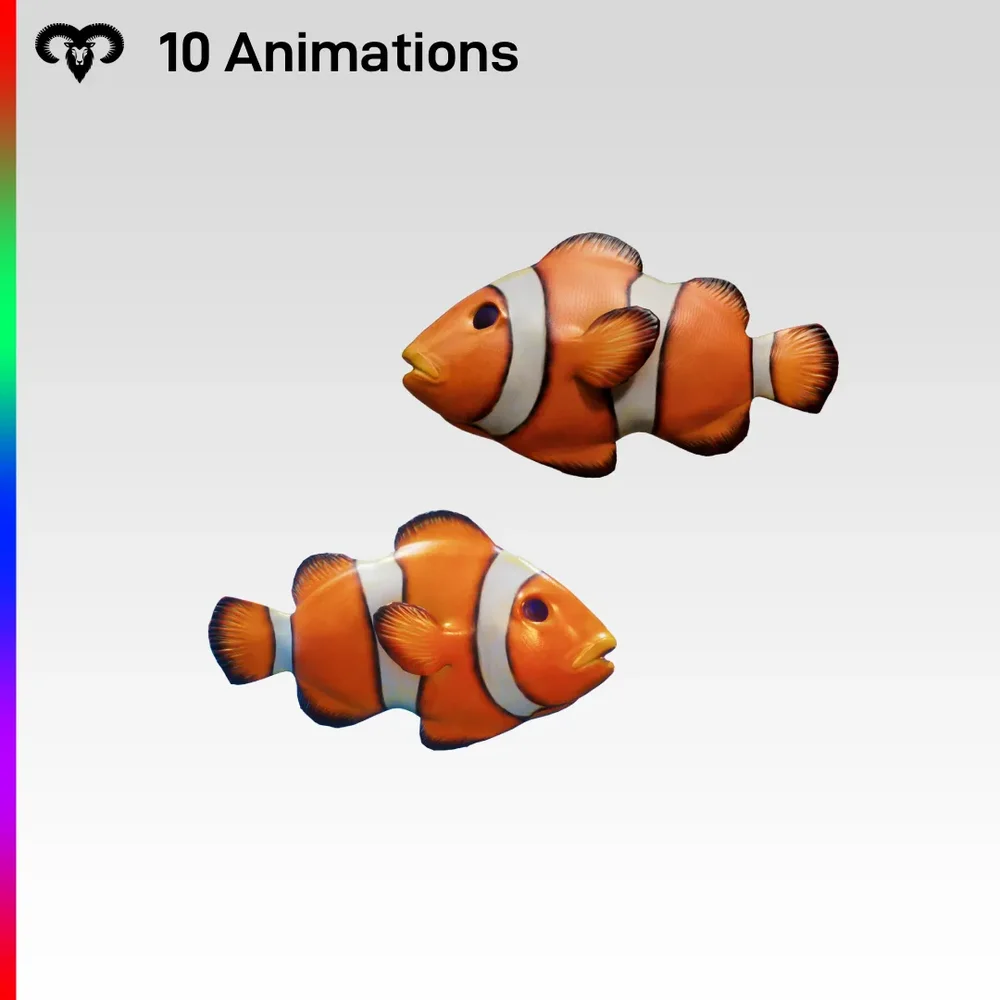 Clown Fish Animated