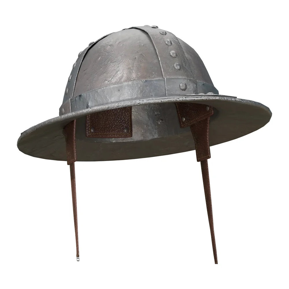 Medieval Knight Kettle Hat Helmet