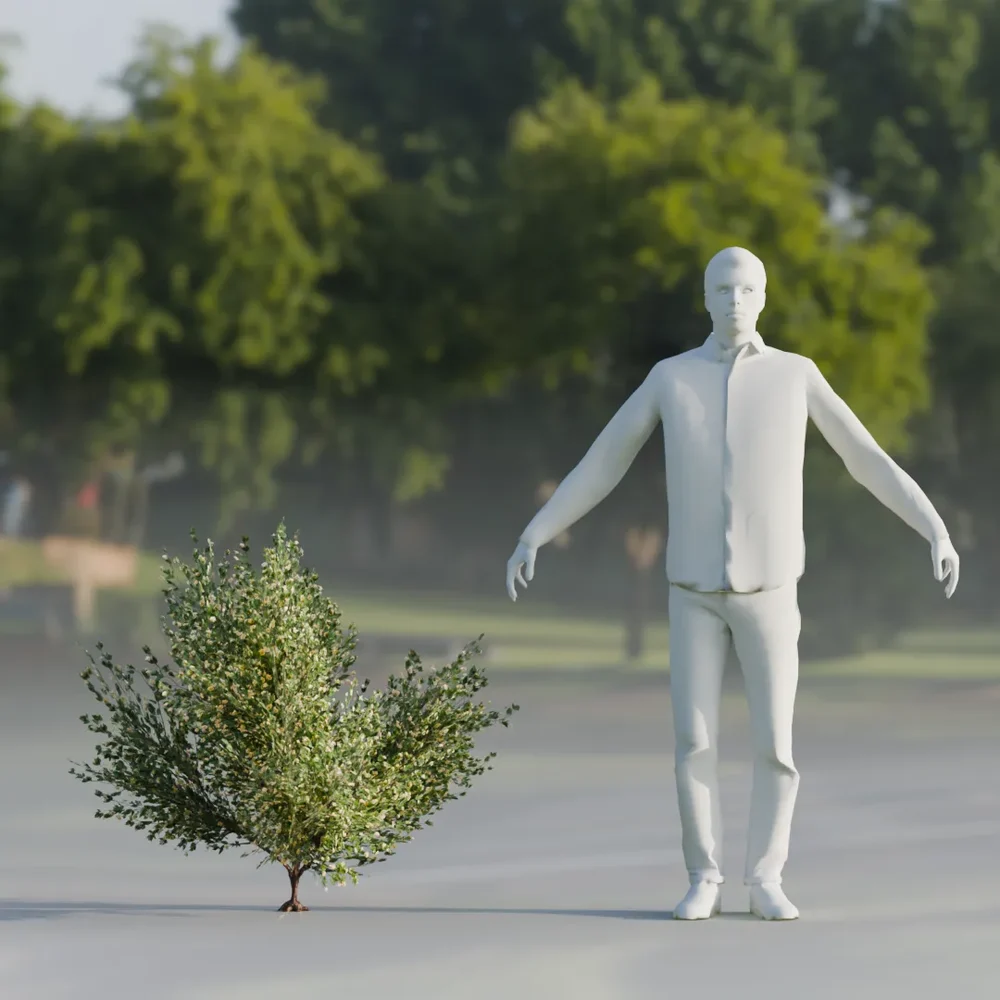 Shurb Flower Lowpoly Animated