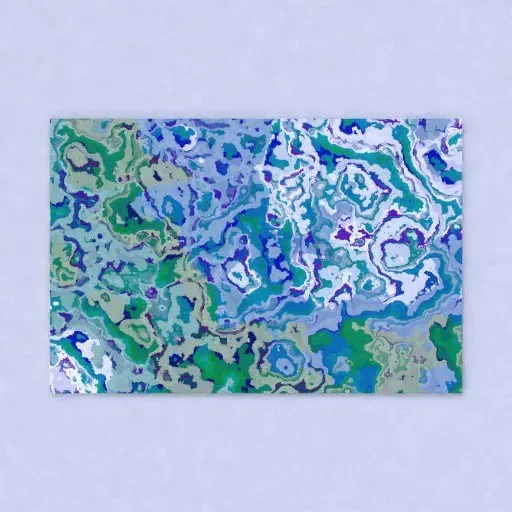 Scalable Picture Frame With Abstract Art