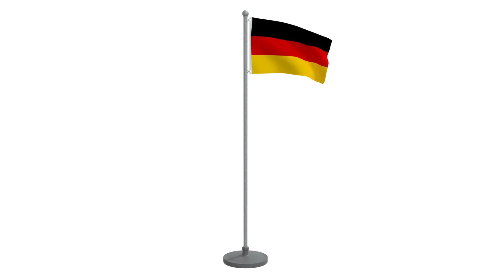 Animated Flag Of Germnay