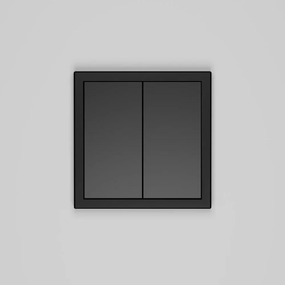 Black Light Switch Socket Hausmark Juna
