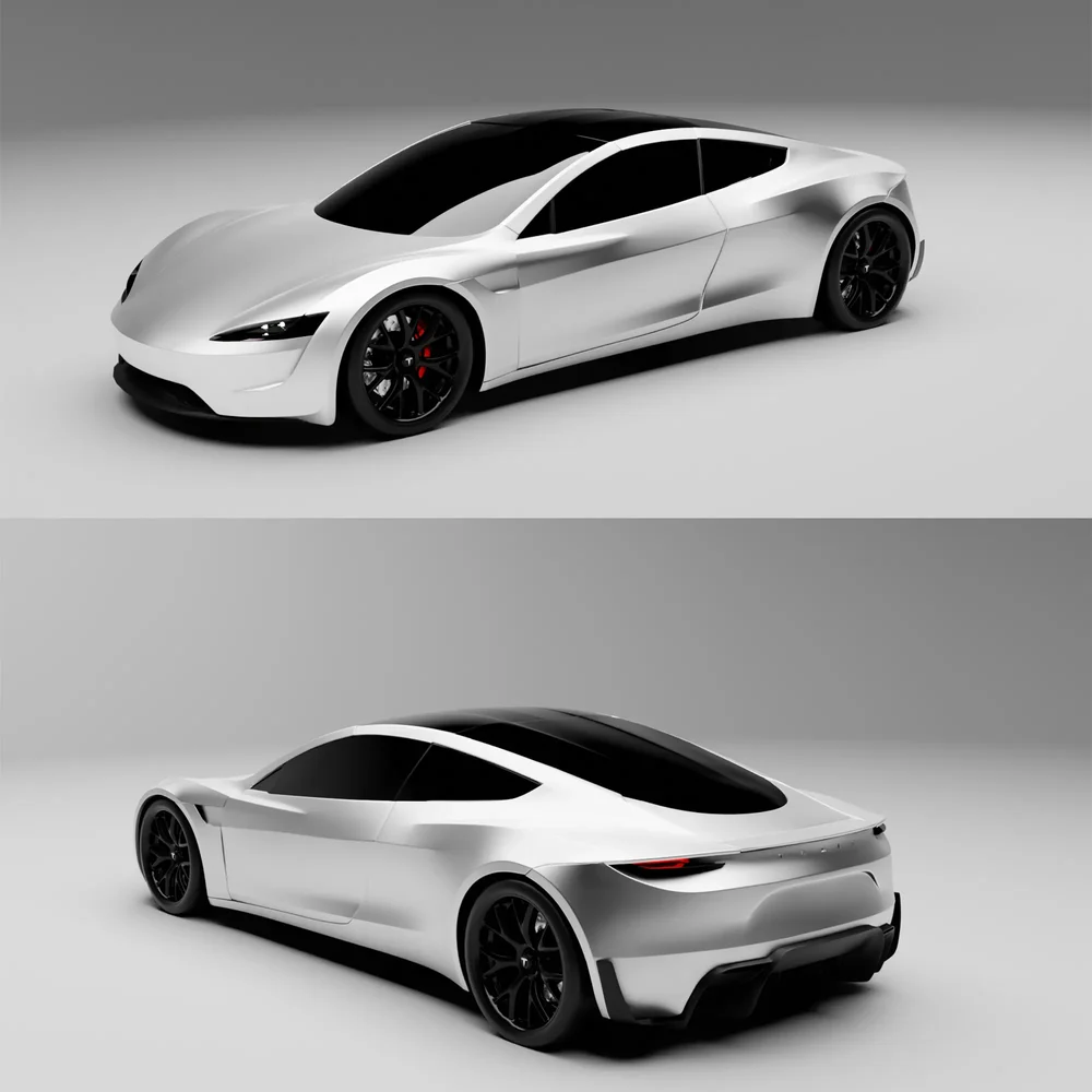 (Rigged)Tesla Roadstar