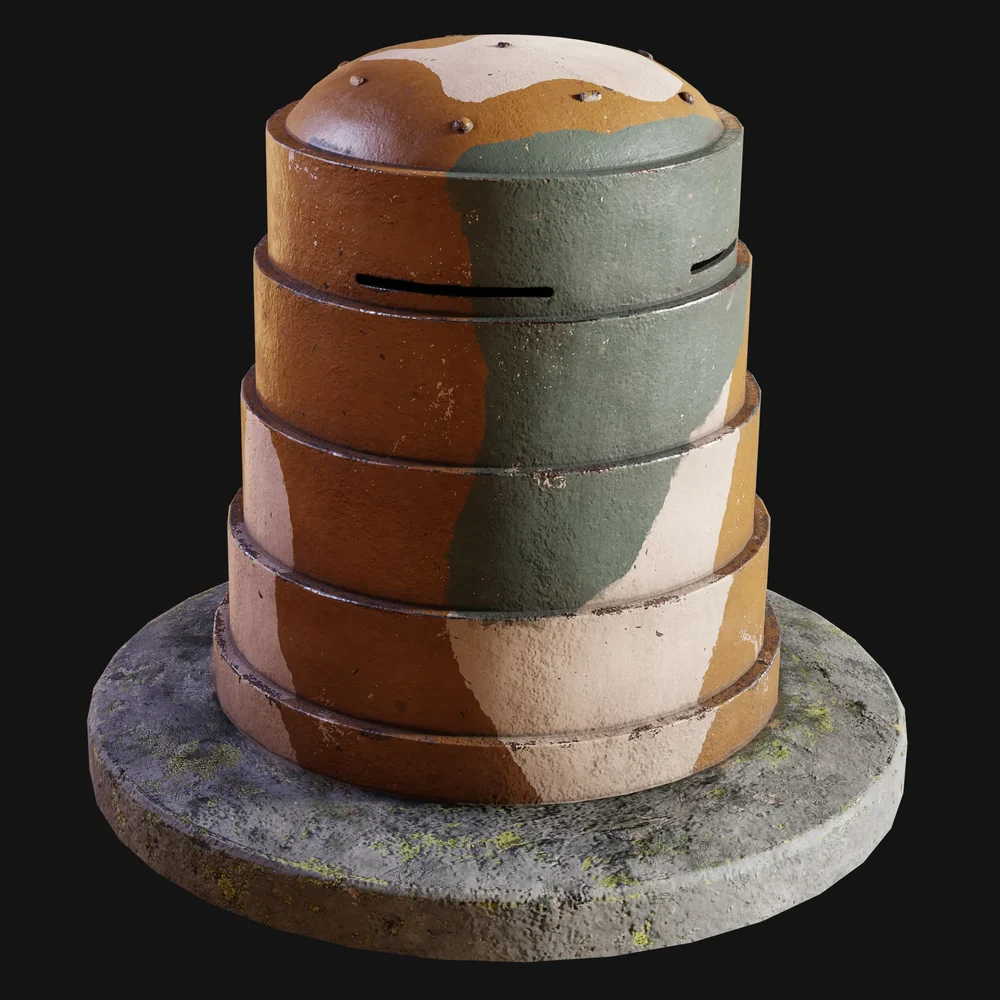 Maginot Line Observation Bunker Camo