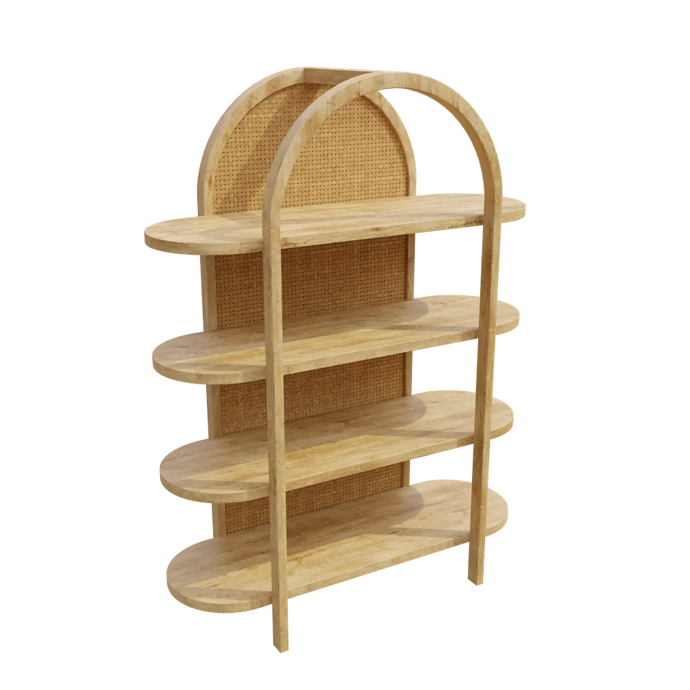 Wooden Bookshelf
