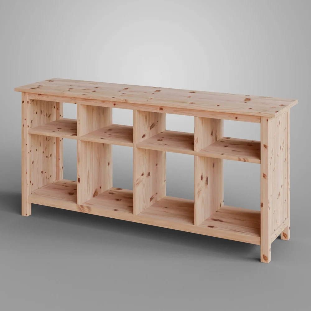 Ikea Hemnes Console Natural Wood