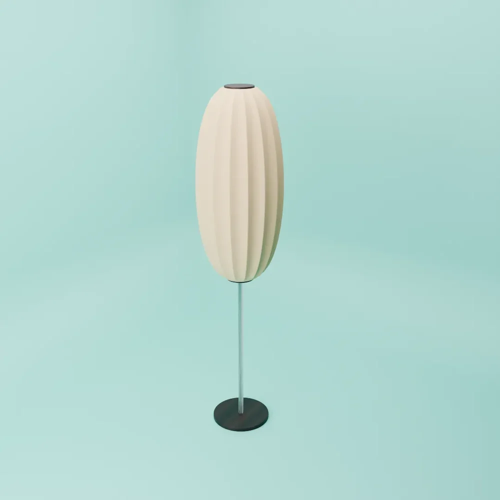 Nelson Cigar Floor Lamp