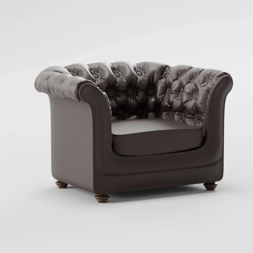 Armchair Chesterfield Based
