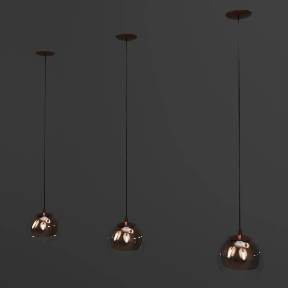 Copper Pendant Light