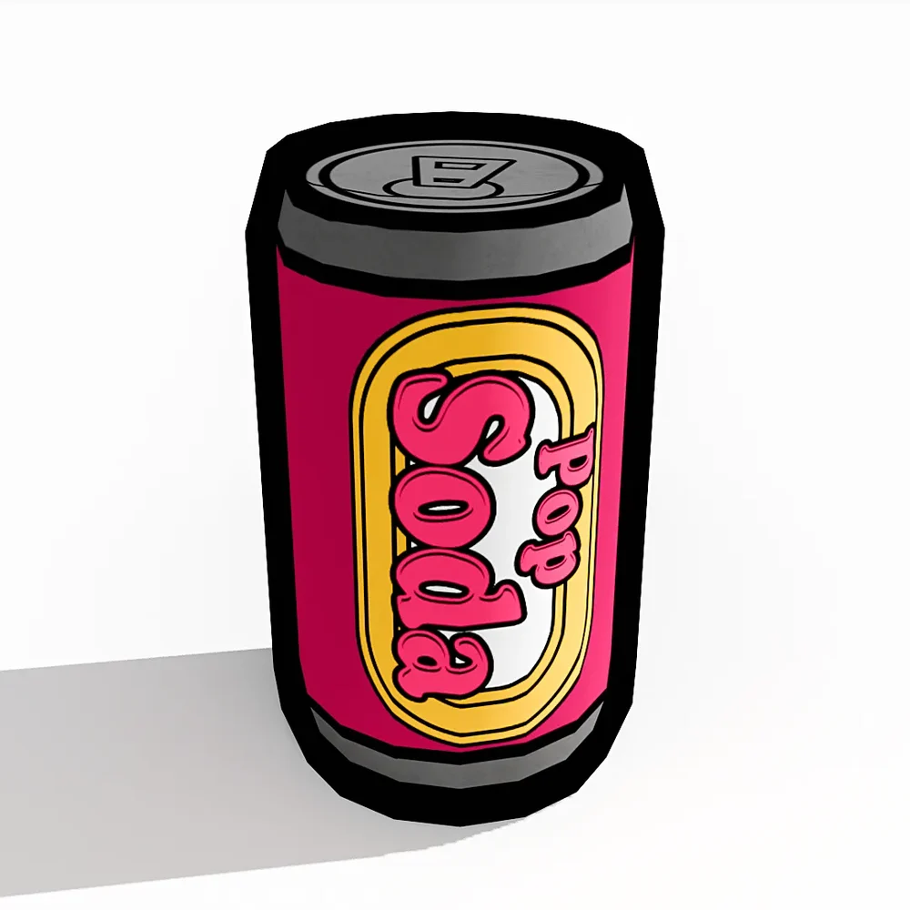 Popsoda - Cartoon Style