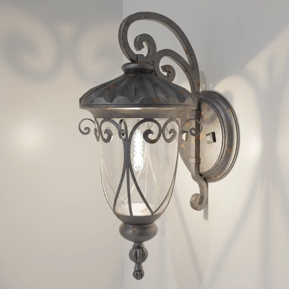 Retro Iron Wall Lamp