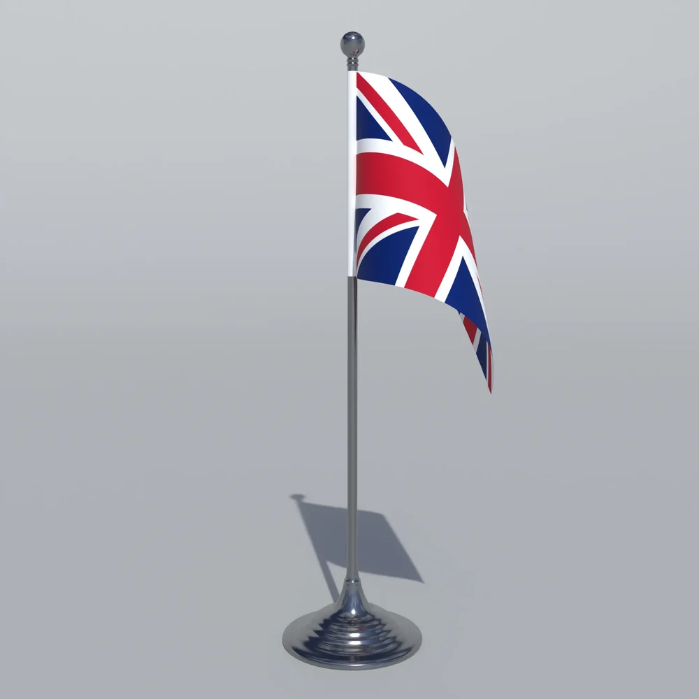 United Kindom Table Flag