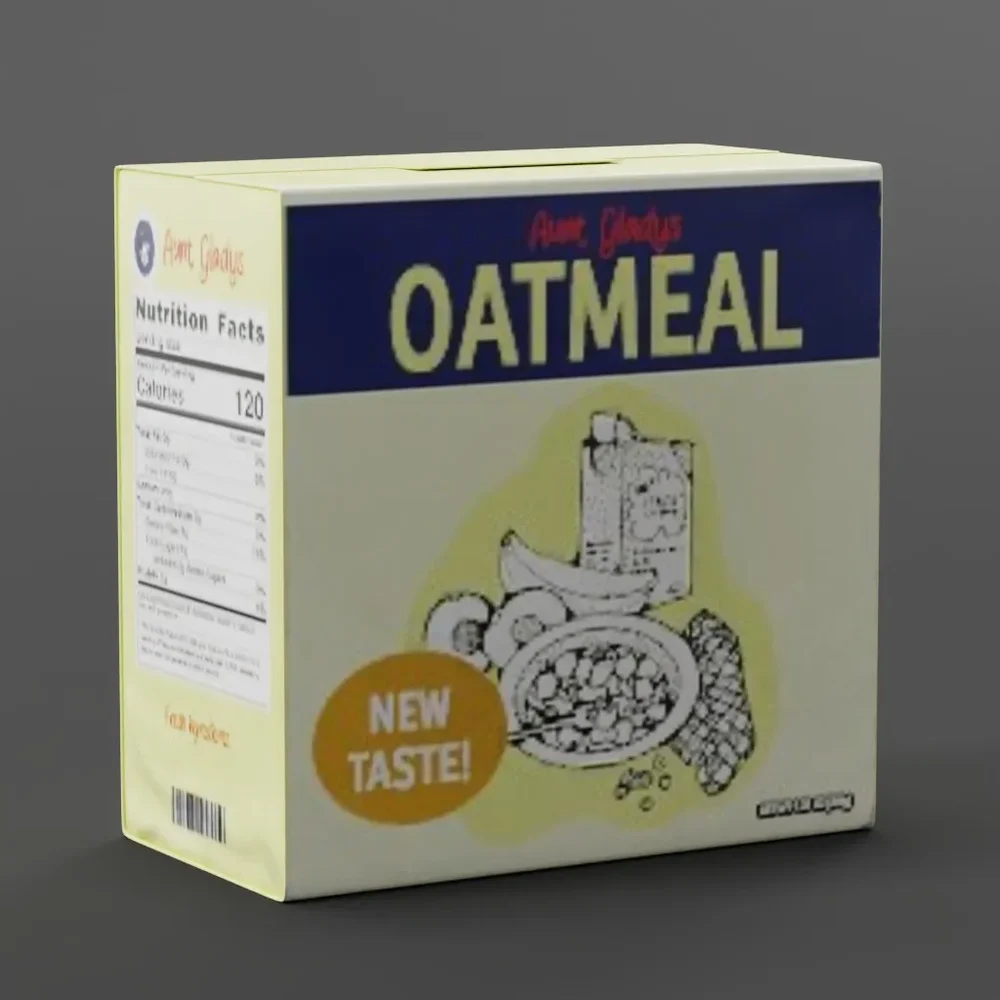 Oatmeal Box