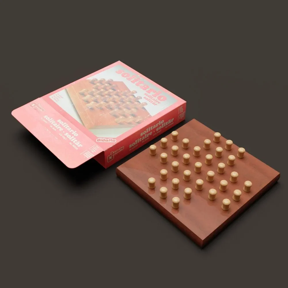 Solitaire Board Game With Rigged Box