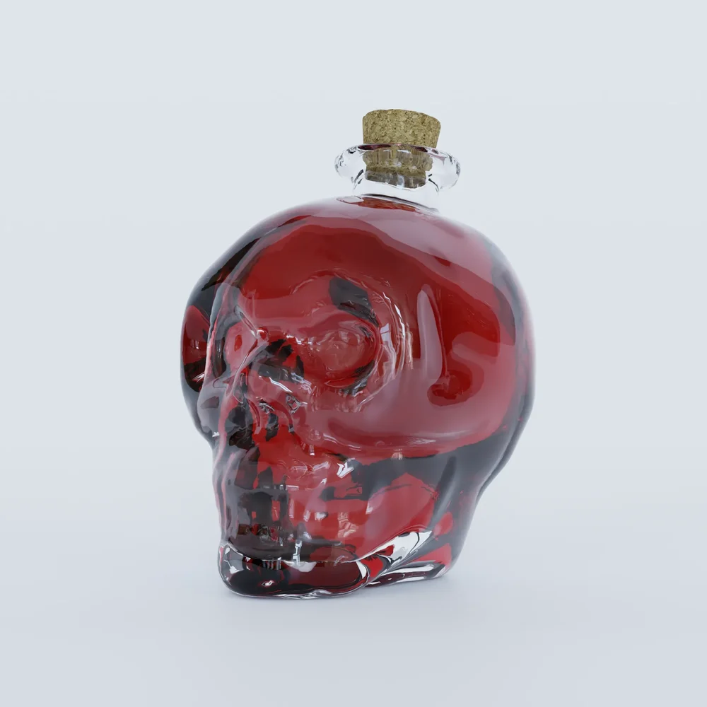 Skull Bottle