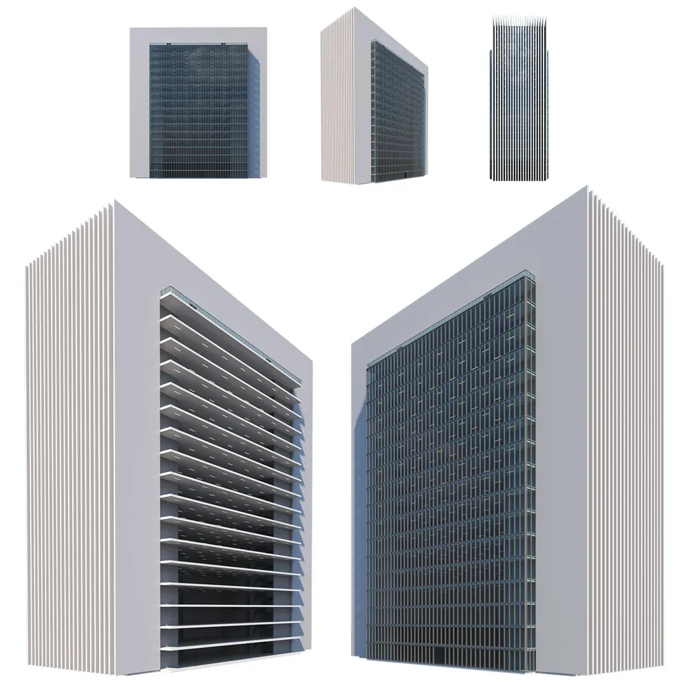 Building Tower Skyscraper Modern Glass