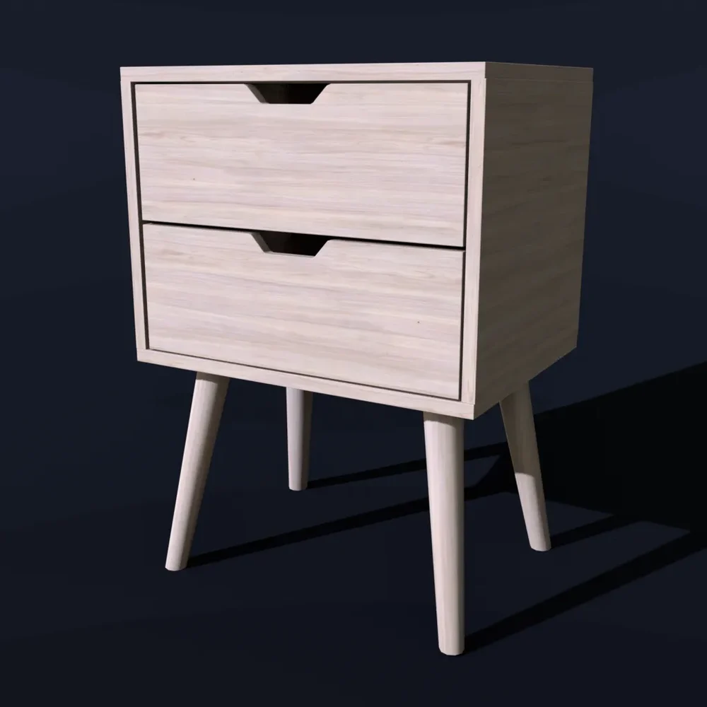 Wooden Bedsidetable Small