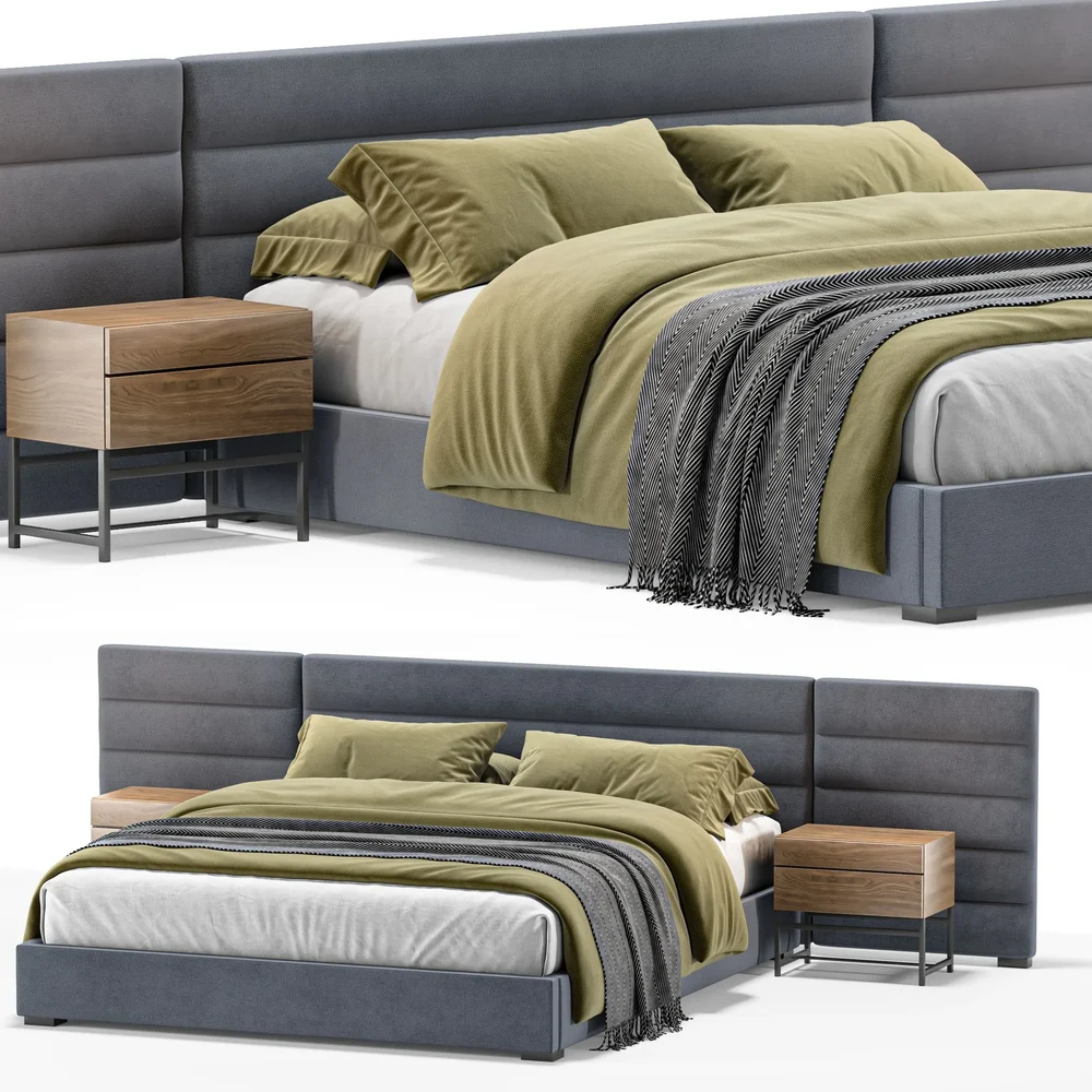 Rh Modena Fabric Horizontal Channel
