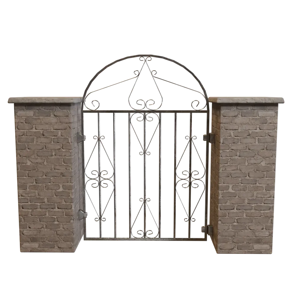 Metal Garden Gate