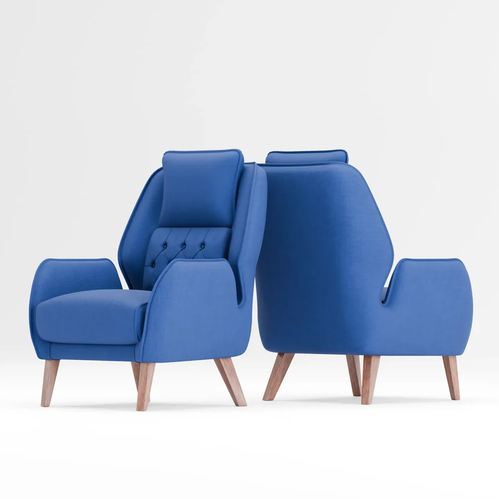 Modern Chesterfield Armchair