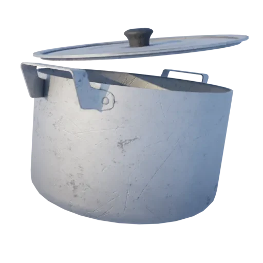 Old Aluminum Pan