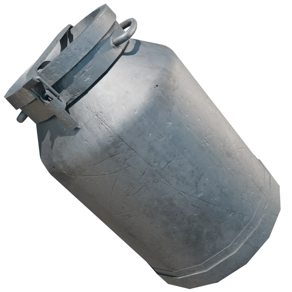 Old Metal Army Canteen