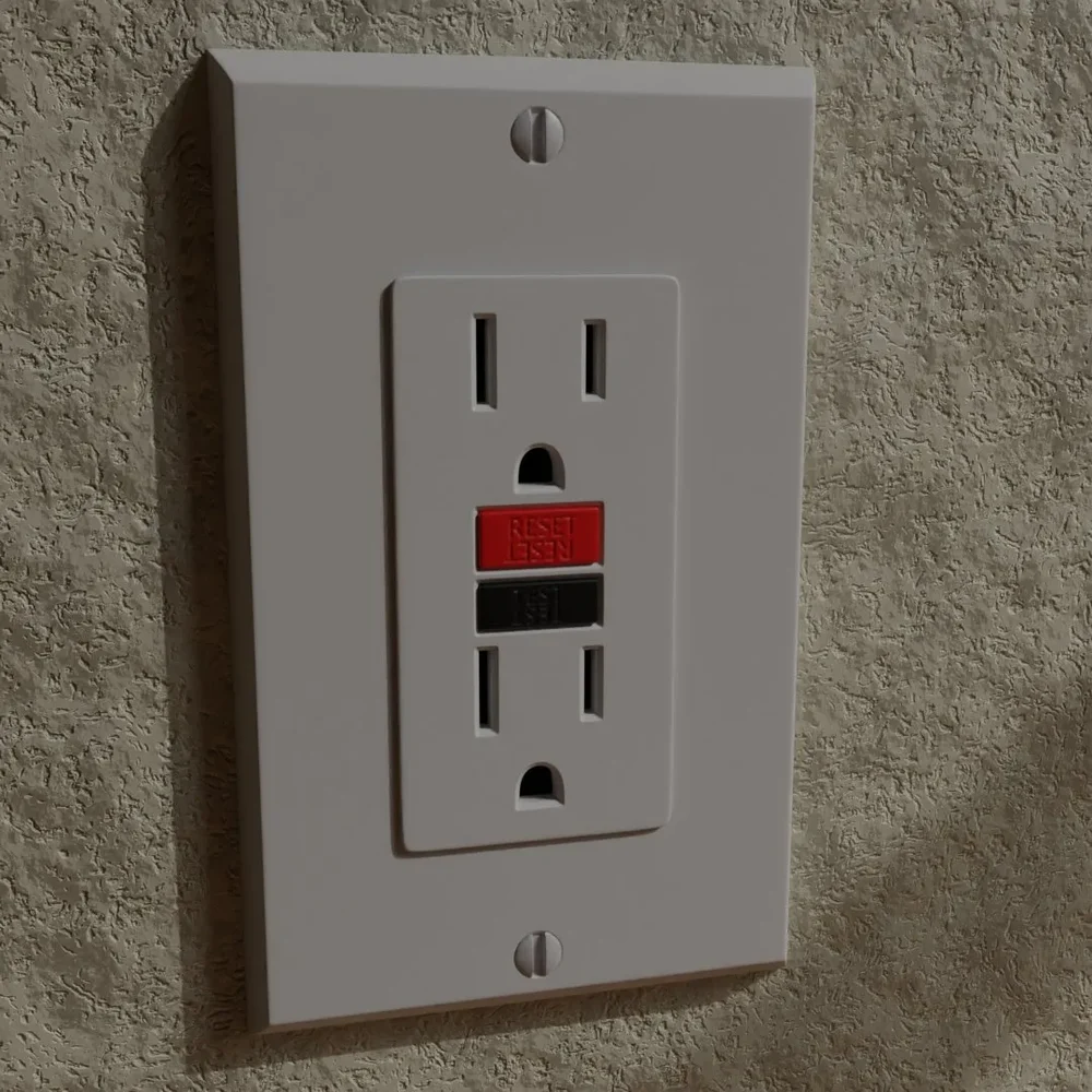 15a Gfci Outlet Duplex Us