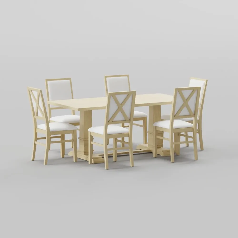 Dining Table With Upholstered