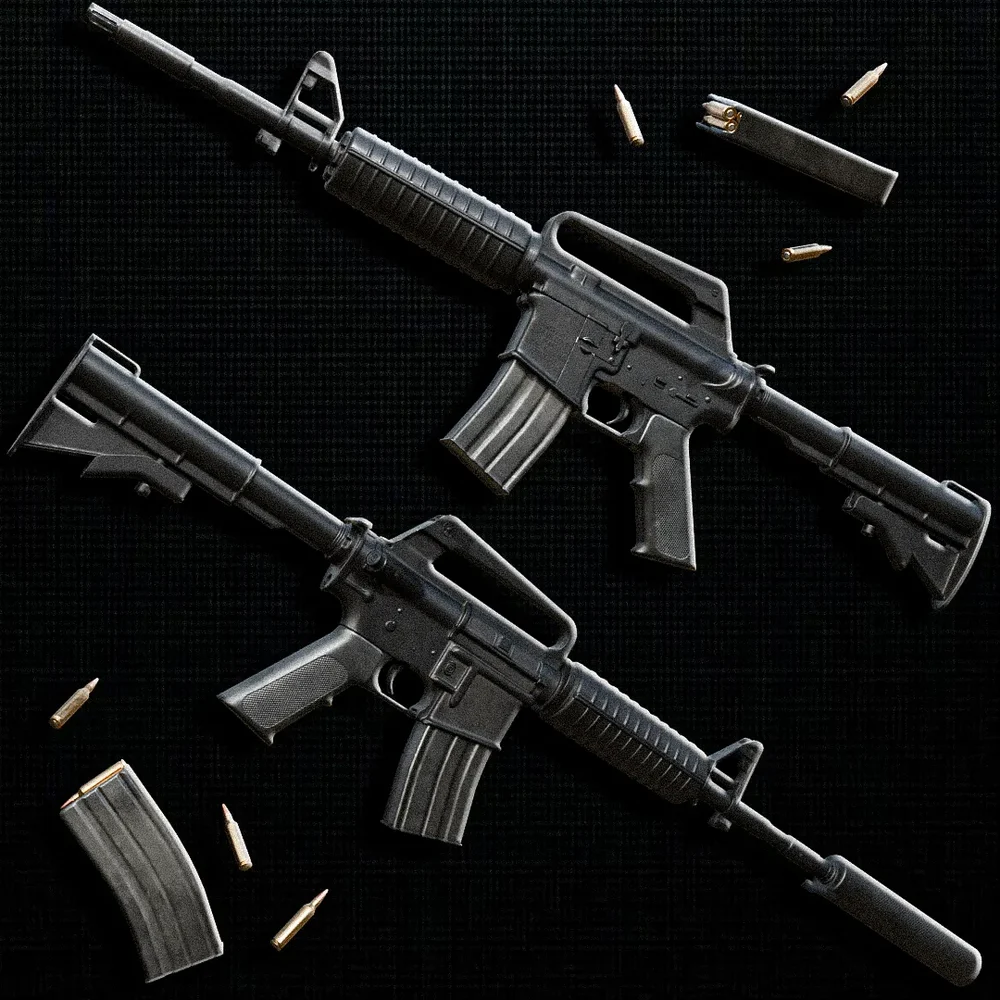 M4a1-S Suppressed Assault Rifle