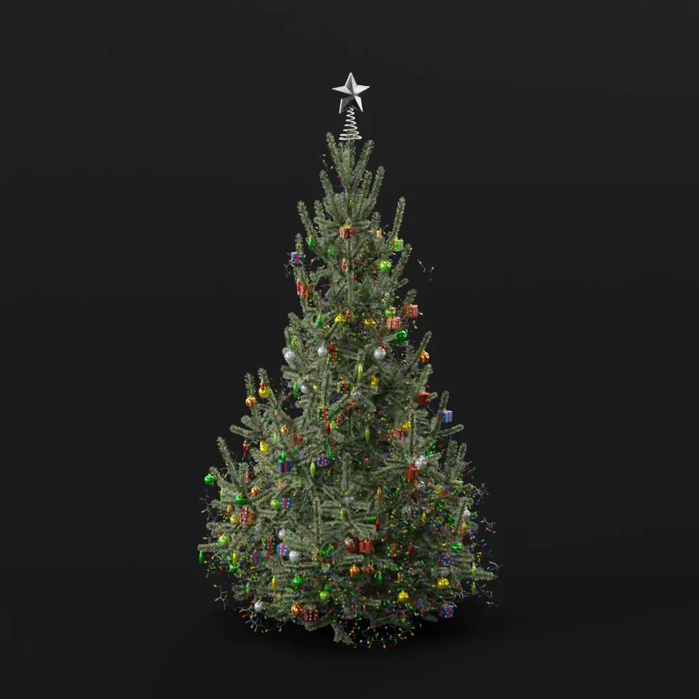 Christmas Tree Deco Snow Juv