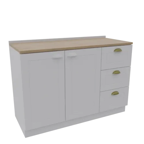 Balcony 2 Doors 3 Drawers Classic