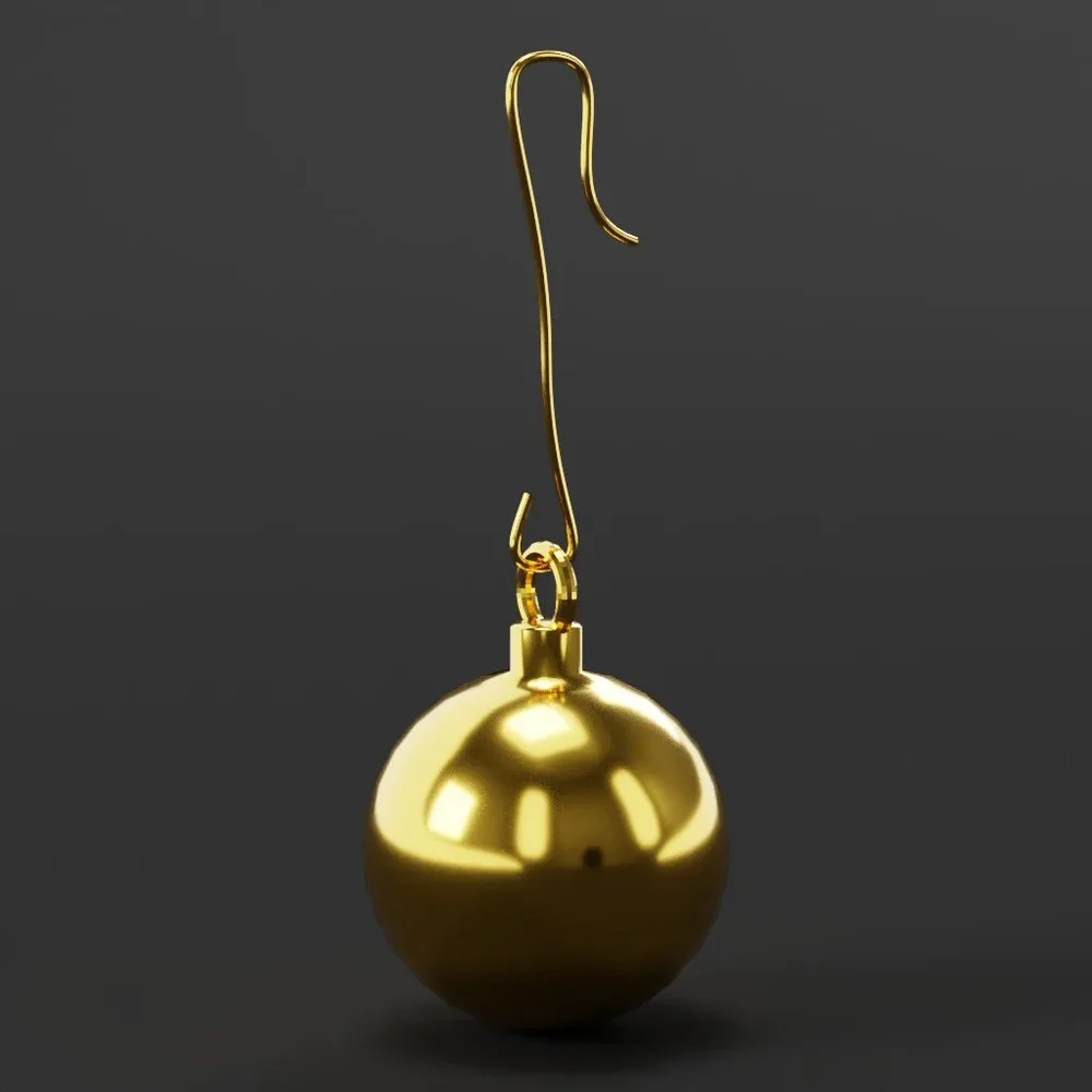 Chrismas Ball Gold