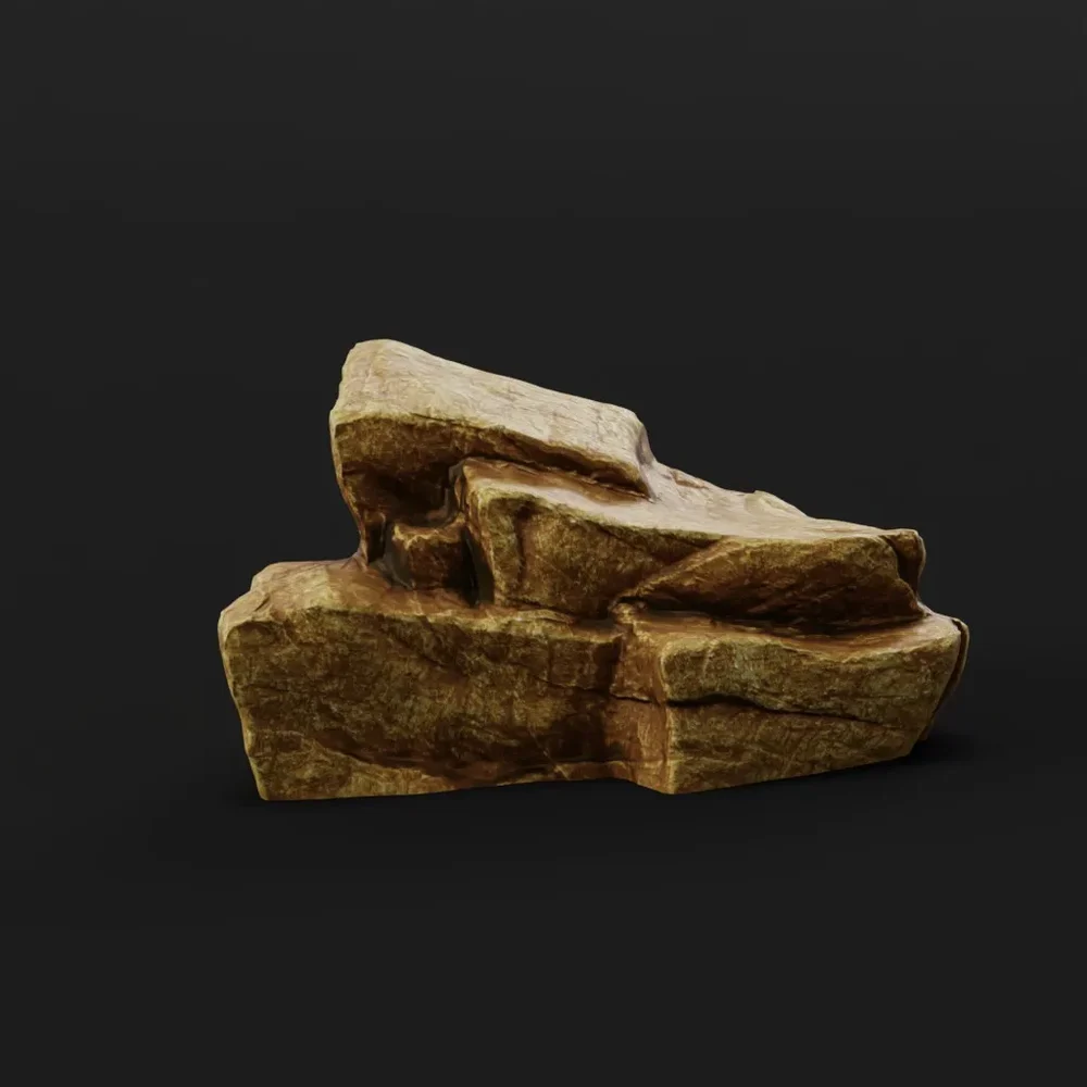 Flat Sandstone Rock