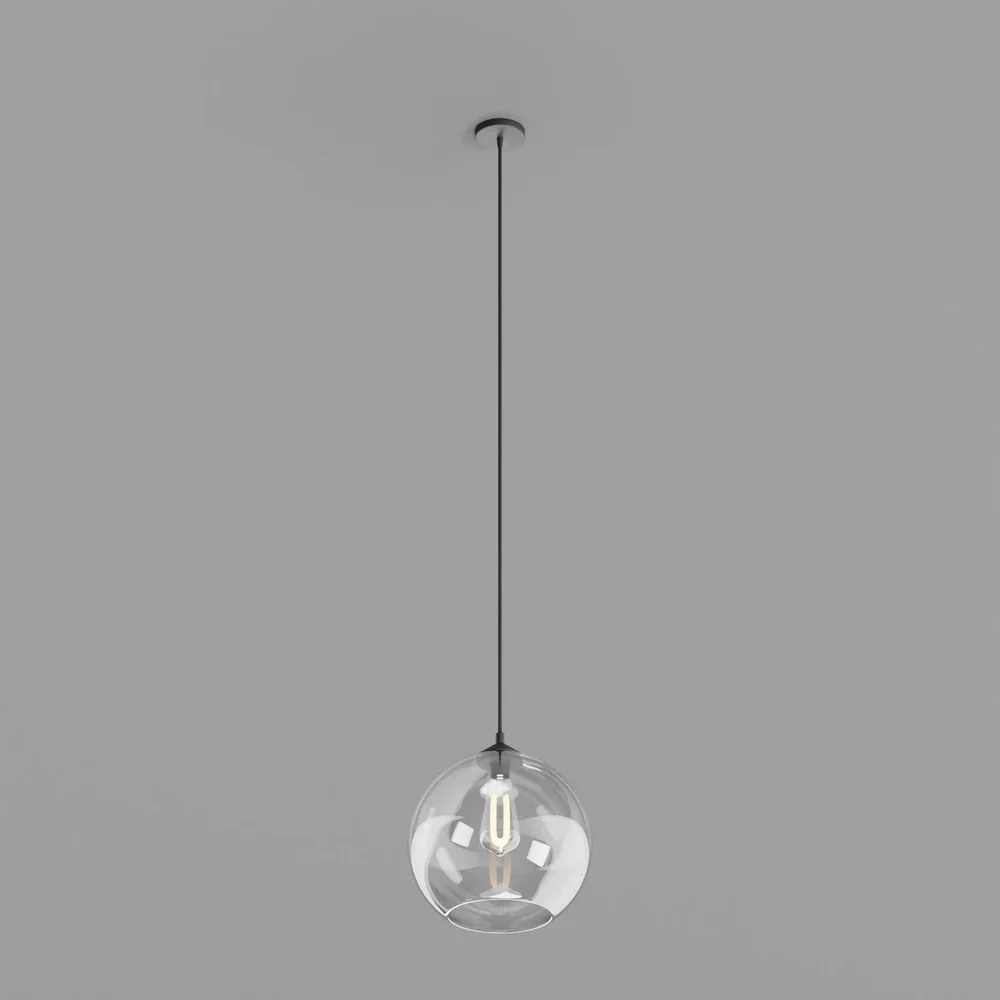 Clear Spherical Pendant Light