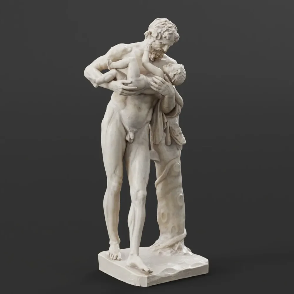 Silenus And Baby Dionysus