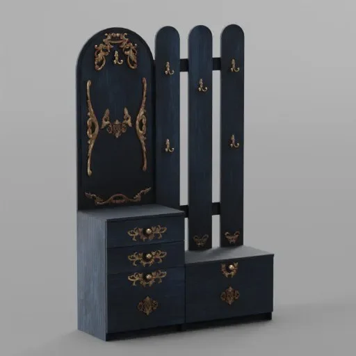 Blue Ornament Rack