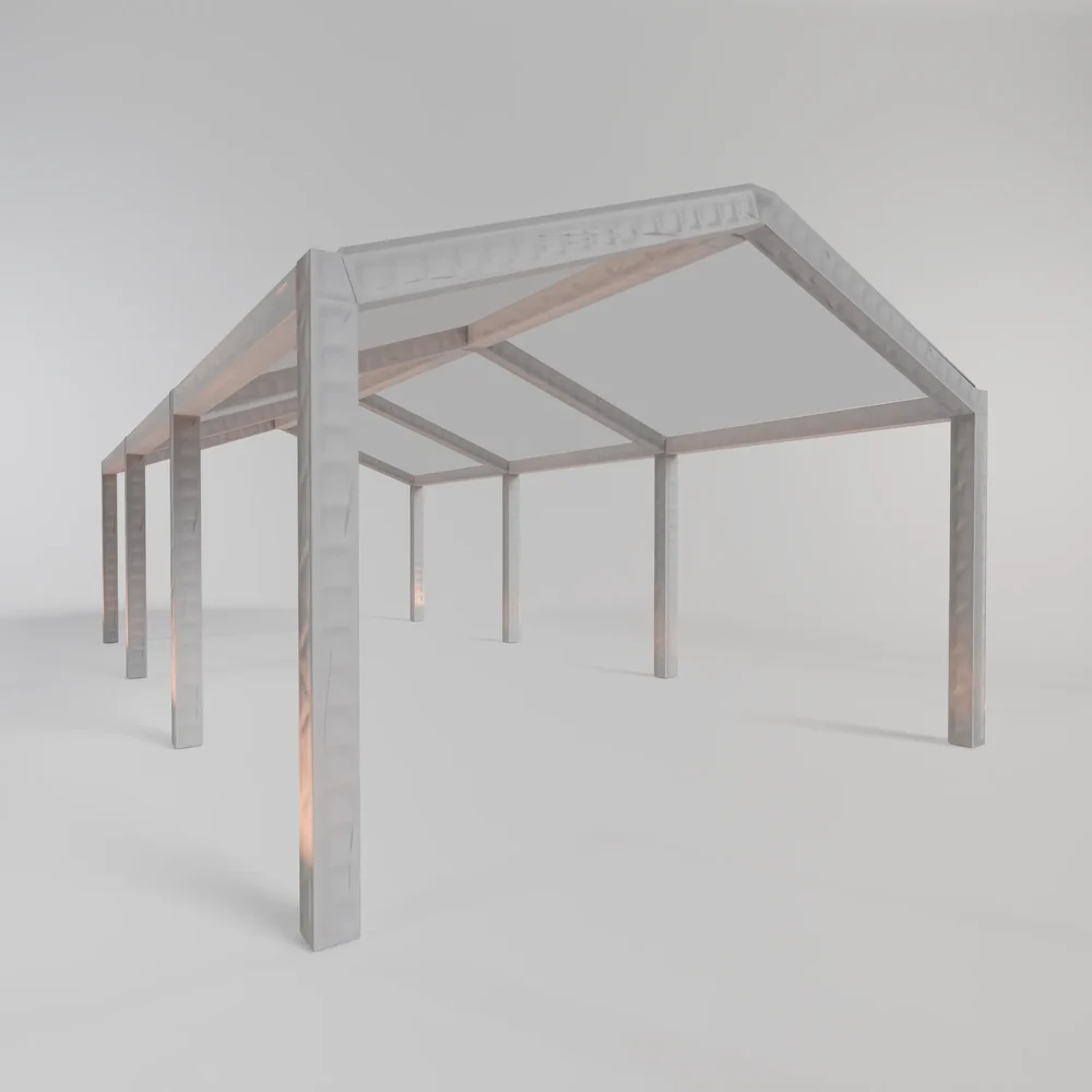 Covered Grid Tent