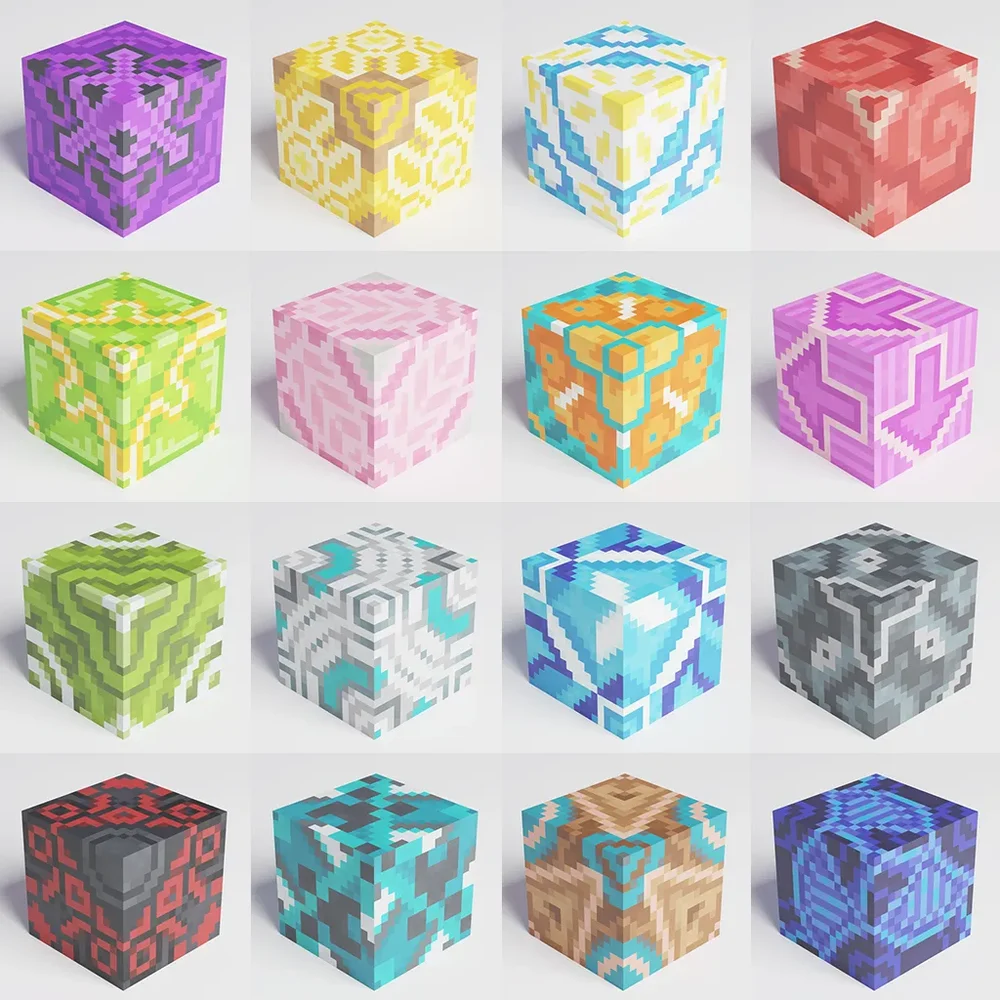 Minecraft Glazed Terracotta