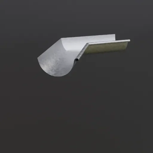 Gutter Inside Elbow 45°